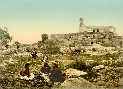 La Chiesa Crociata di San Samuele (ora una moschea) a Neby Samwil da Swiss Photographer